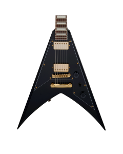 Jackson X Series Signature Scott Ian King V KVXT Electric Guitar - Black