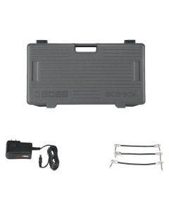 Boss BCB-90X Pedal Board + Gator 9V Power Combo & 3 Patch Cables