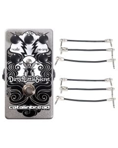 Catalinbread Dirty Little Secret Overdrive + 2x Gator Patch Cable 3 Pack
