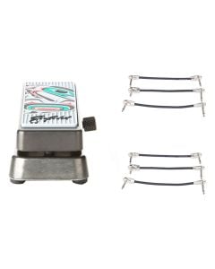 Dunlop JC95B Jerry Cantrell Wah Black + 2x Gator Patch Cable 3 Pack