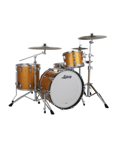 Ludwig Classic Maple Fab 3-Piece Shell Pack w/22" Kick - Gold Sparkle