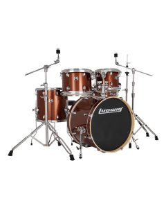 Ludwig Evolution 5-Piece Shell Pack w/20" Kick - Copper Sparkle