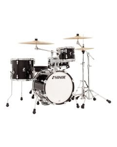 Sonor AQ2 Maple Safari 4-pc Shell Pack w/ 16" Kick - Transparent Black