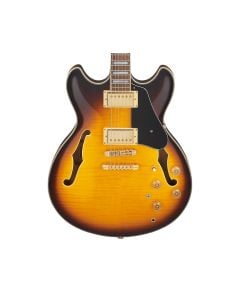 Ibanez JSM10EMTTB John Scofield Signature Hollow Body Guitar - Two-Tone Burst