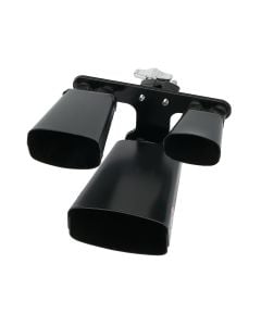 Latin Percussion Tri-bell Set With Vise-clamp Moun