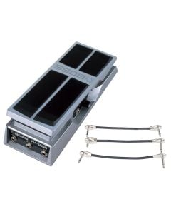 Boss FV-500H Heavy Duty Mono Volume/Expression Pedal + Gator Patch Cable 3 Pack