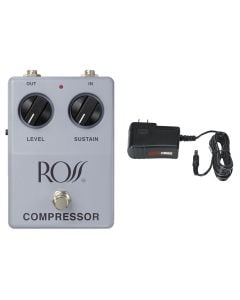 ROSS Compressor Pedal + Gator 9V Power Supply Combo