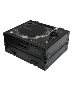 Odyssey FZ1200BL All Black Turntable Flight Case