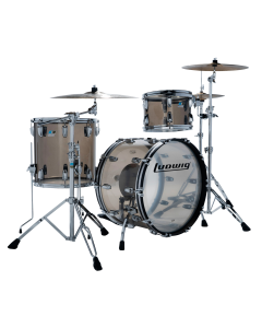 Ludwig Vistalite Fab 3-Piece Shell Pack w/22" Kick - Bronze