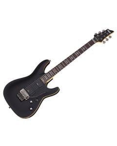 Schecter Demon-6 FR Electric Guitar - Aged Black Satin