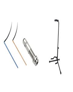 Fishman AG-Series Passive Pickup Ukulele + Gator Single Guitar Stand