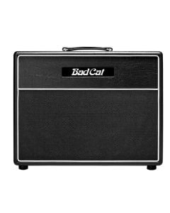 Bad Cat Cub 1x12 Extension Cabinet - Black Grille, White Piping