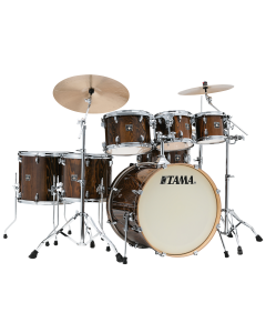 Tama Superstar Classic Exotix 7-Piece Shell Pack - Gloss Java Lacebark Pine