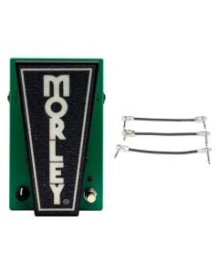 Morley 20/20 Volume Plus Pedal + Gator Patch Cable 3 Pack