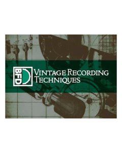 BFD Drums VINTAGE RECORDING TECHNIQUES