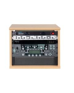 Gator Frameworks GFW-ELITERK-8U-MPL 8U Desktop Studio Rack - Maple