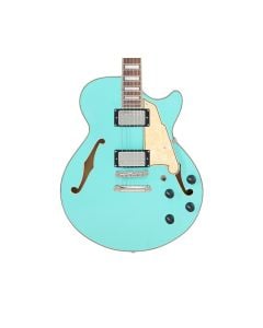 D'Angelico Premier SS Semi-Hollow Guitar - Surf Green