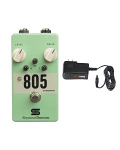 Seymour Duncan 805 Overdrive Pedal + Gator 9V Power Supply Combo