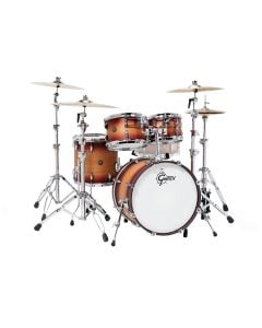 Gretsch Drums Renown 4-pc Shell Pack w/20" Kick - Satin Tobacco Burst