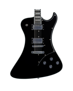 Hagstrom Fantomen Single Cut Electric Guitar - Black Gloss