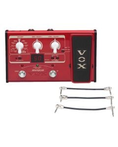 Vox SL2B Stomplab 2 Bass Effect Pedal + Gator Patch Cable 3 Pack