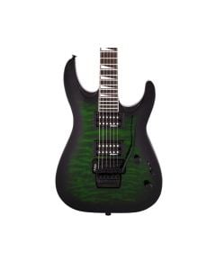Jackson JS Series Dinky Arch Top JS32Q DKA - Trans Green Burst w/ Amaranth FB