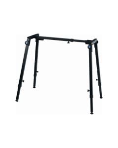 Quik Lok Portable Heavy Duty Keyboard/Mixer Stand w/Foldable Legs