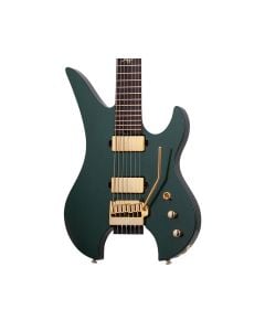Schecter Synyster Gates Custom-7 TR Headless Guitar - Oak Green Metallic