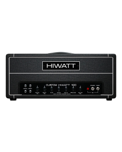 Hiwatt Custom Shop DR103 Handwired 100W Guitar Amplifier Head - Black