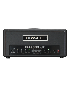 Hiwatt Bulldog 440 440-Watt Bass Amplifier Head - Black