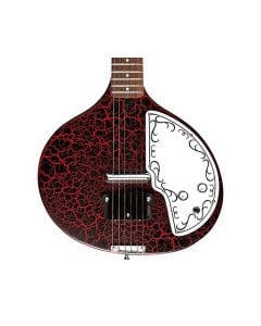 Danelectro Baby Sitar - Red Crackle