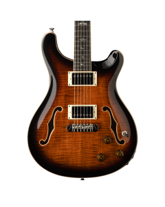 PRS SE Hollowbody II Piezo Electric Guitar - Orange Tiger Smokeburst