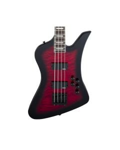 Jackson JS Series Kelly Bird JS3Q - Transparent Red Burst w/ Amaranth FB
