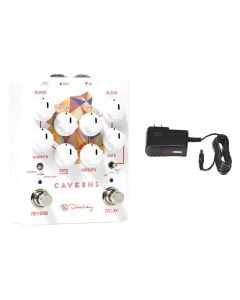 Keeley Caverns Delay/Reverb V2 + Gator 9V Power Supply Combo