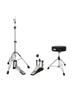 PDP 800 Series 3-Pc Hardware Pack - Single Pedal/Throne/Hi-Hat Stand