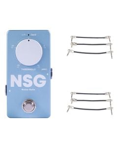 Darkglass Electronics NSG Noise Gate Mini Pedal + 2x Gator Patch Cable 3 Pack
