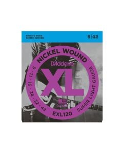 D'Addario EXL120 Super Light Nickel Wound Electric Guitar Strings