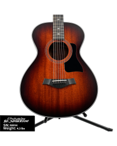Used Taylor 322e 12-Fret Grand Concert A/E Guitar - Shaded Edgeburst w/OHSC