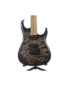 Ernie Ball Music Man JP15 7-String - Trans Black Quilt