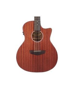D'Angelico Premier Fulton LS 12-String A/E Guitar - Mahogany Satin