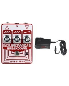 Death By Audio Soundwave Breakdown + Gator 9V Power Supply Pack