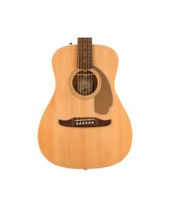 Fender Malibu Player A/E Guitar - Natural w/ Walnut FB