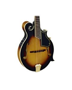 Ortega Guitars RMFE90TS F-Style Series Solid Top A/E Mandolin w/ Bag