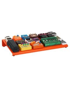 Gator Cases GPB-XBAK-OR XL Orange Aluminum Pedal Board w/ Carry Bag