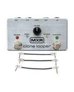 MXR M303 Clone Looper + Gator Patch Cable 3 Pack