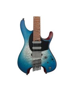 Ibanez QX54QMBSM Q Standard Electric Guitar - Blue Sphere Burst Flat