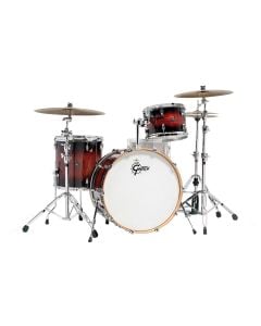 Gretsch Renown 3-Piece Drum Set w/ 24" Kick - Cherry Burst