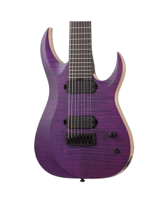 Schecter John Browne Tao-8 8-String Signature Guitar - Satin Trans Purple
