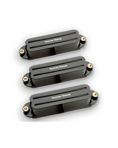 Seymour Duncan Hot Rails Stratocaster Pickup Set - Black
