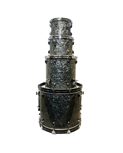 Ludwig Classic Maple Mod 4pc Shell Pack w/22" Kick - Black Pearl